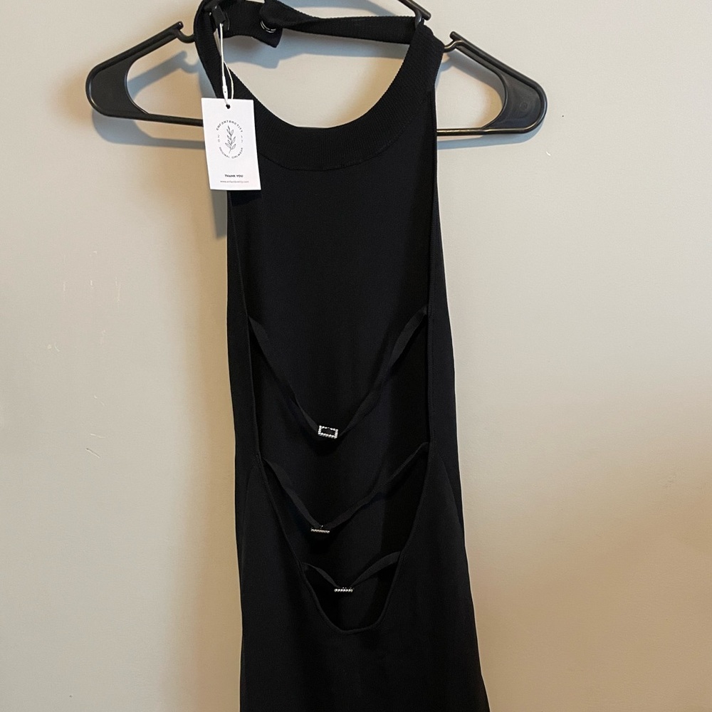 Enfantbretity Size Large Black Dress